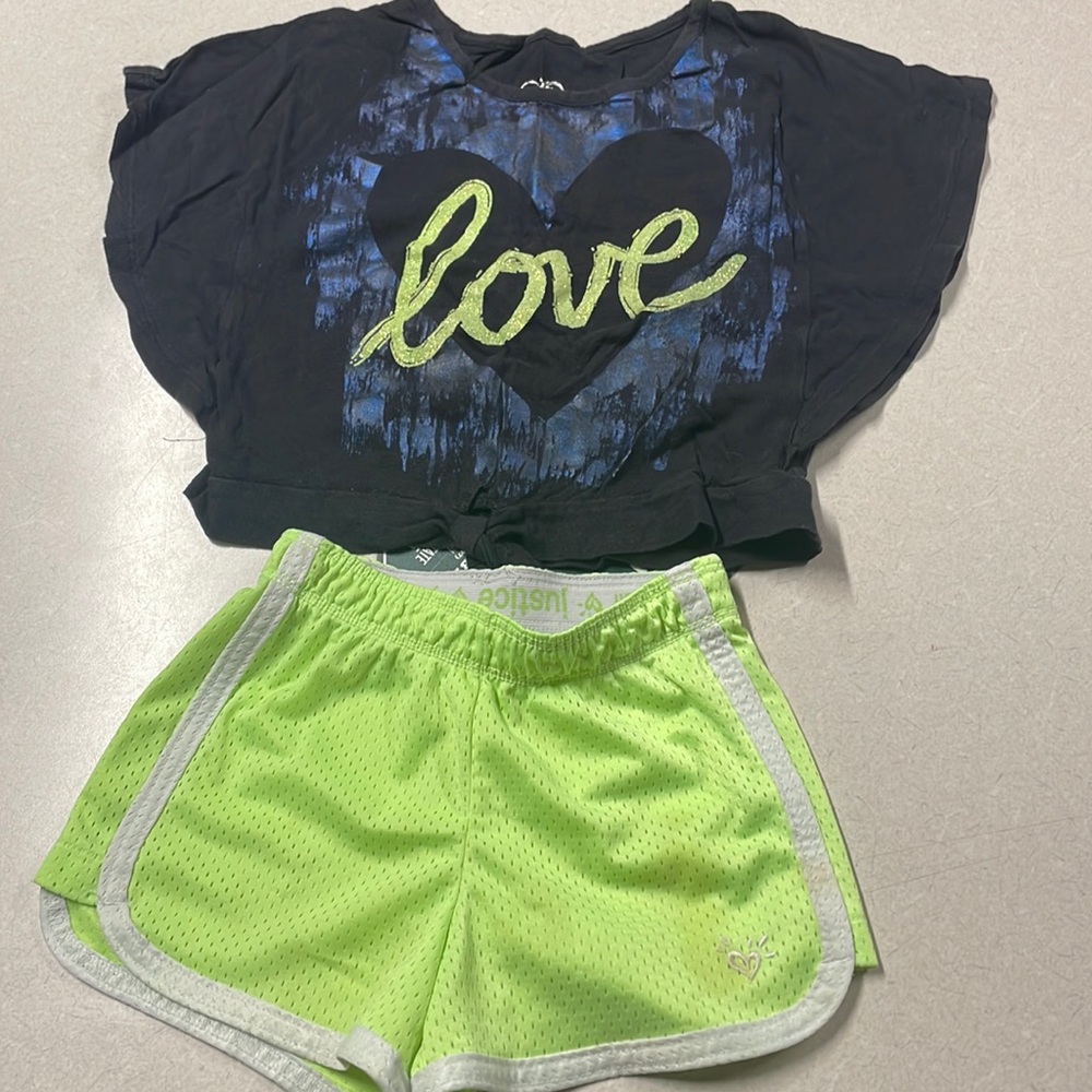 Justice TShirt Short Set